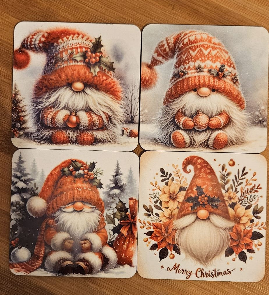 MDF Onderzetter set Gnome